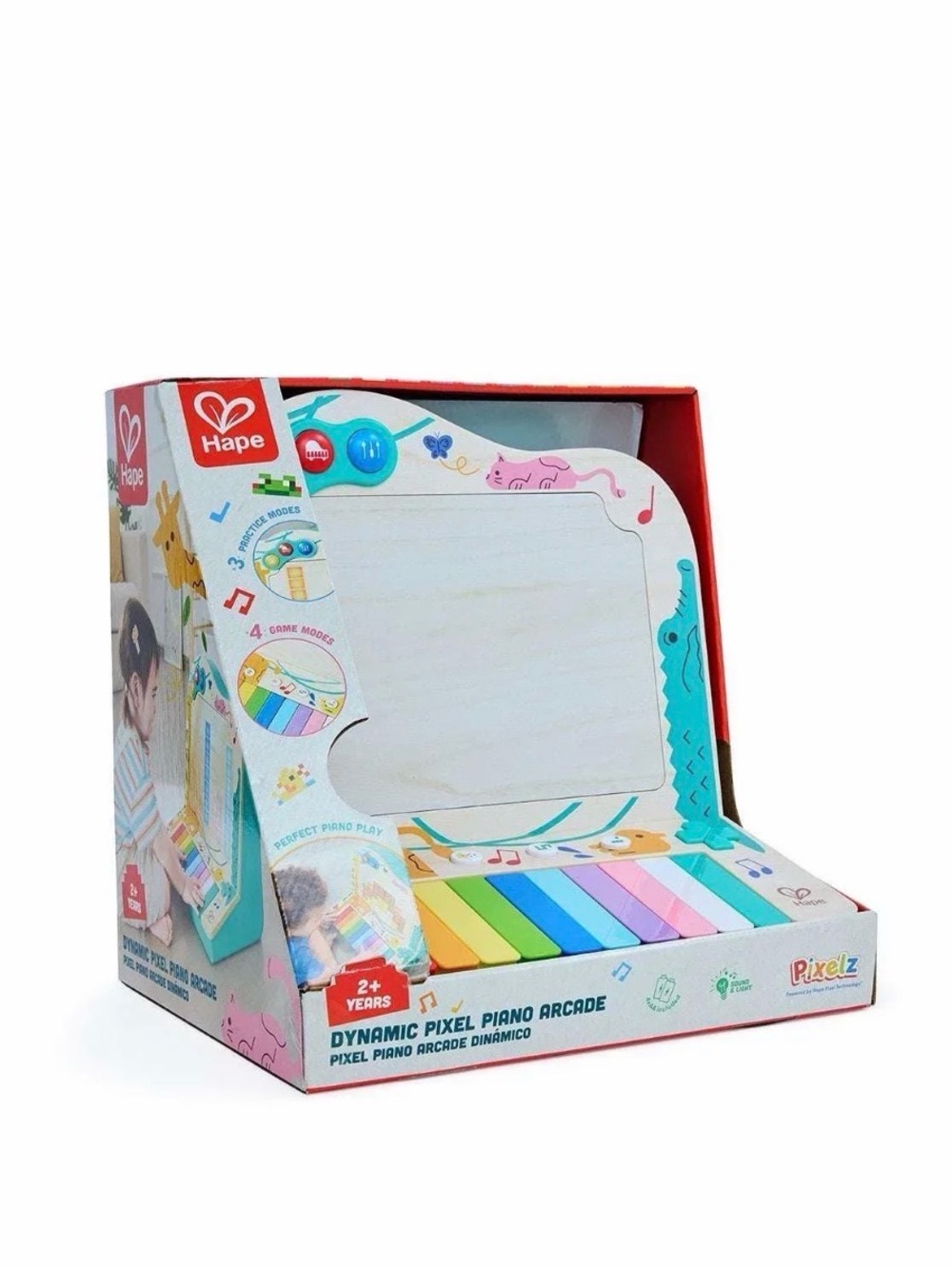Hape Pixel Piano Arcade - Rainbow Keys
